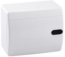 Бокс пластиковый Кэаз OptiBox ЩРН-П-6 P-CNN-1-06-IP41 (150х182х102мм) IP40 белая дверца картинка 
